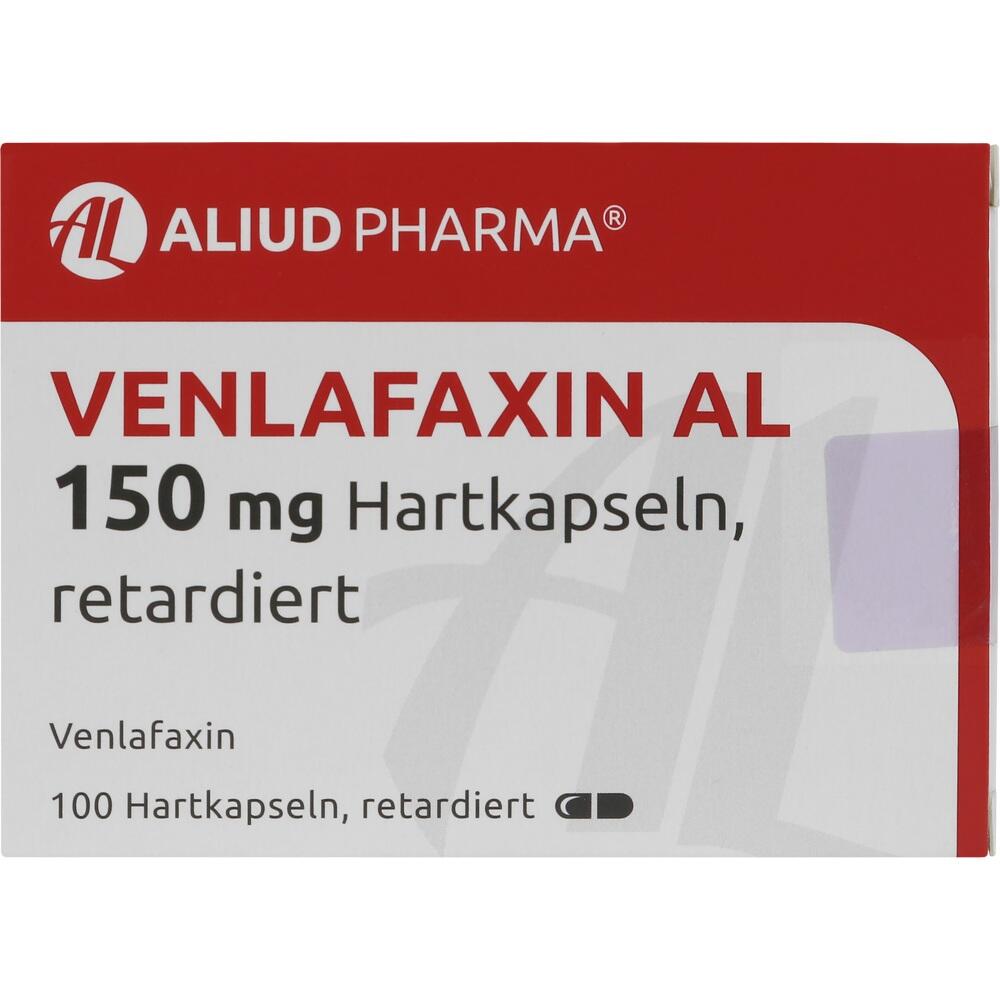 VENLAFAXIN AL 150 mg 100 St Retard-Kapseln