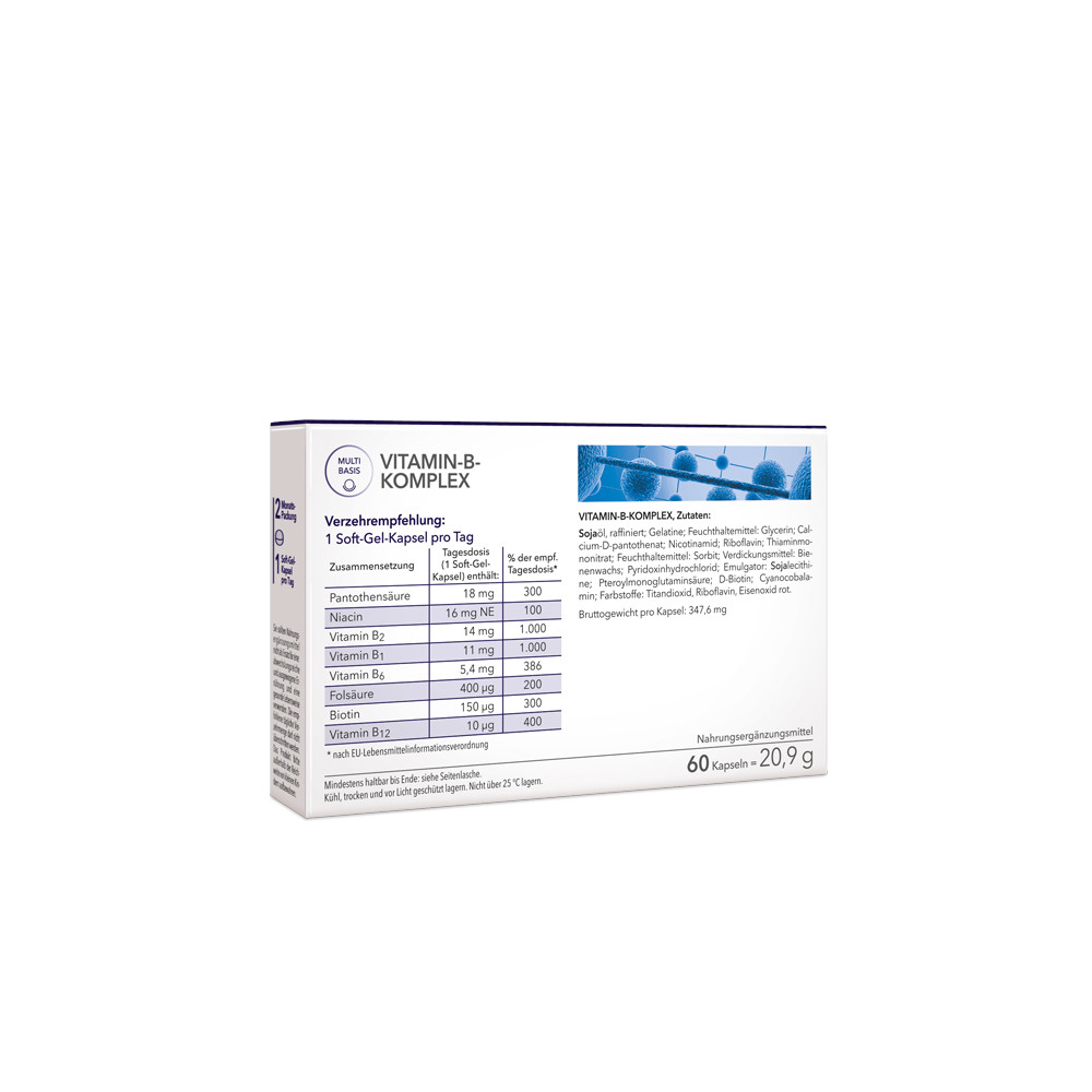 Vitamin B Komplex 60 St Weichkapseln