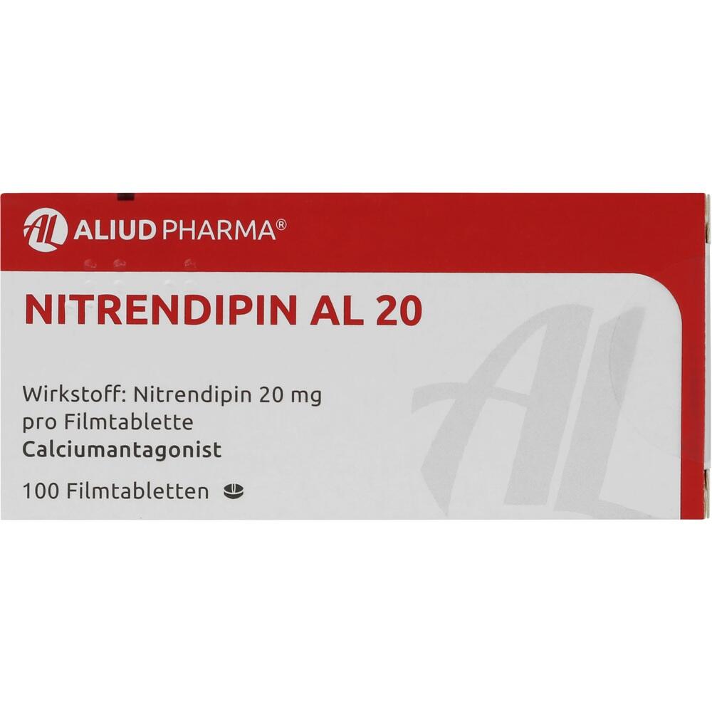 NITRENDIPIN AL 20 100 St Filmtabletten