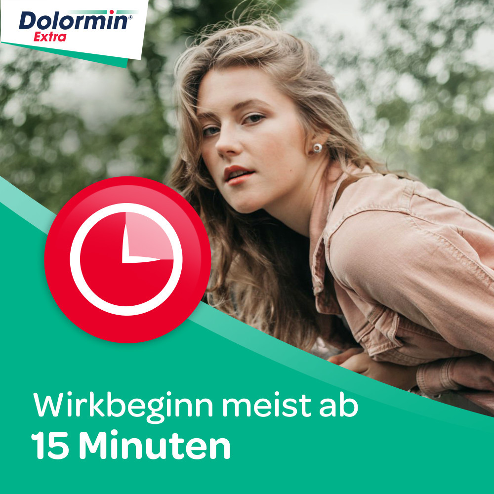 Dolormin Extra Ibu-Lysin Tabletten bei Schmerzen und Fieber