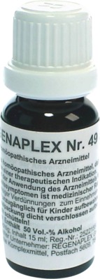 REGENAPLEX Nr.49 a Tropfen 15 ml Tropfen zum Einnehmen