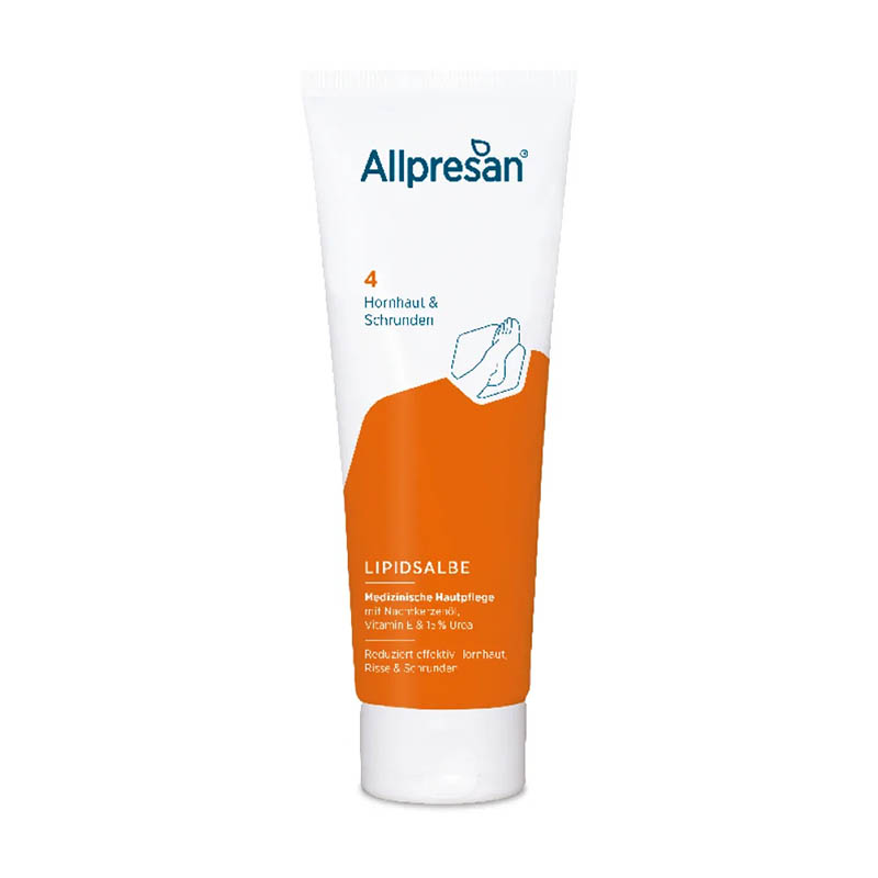 Allpresan Fuß spezial Nummer 4 LIPID-SALBE Hornhaut & Schrunden 125 ml Salbe