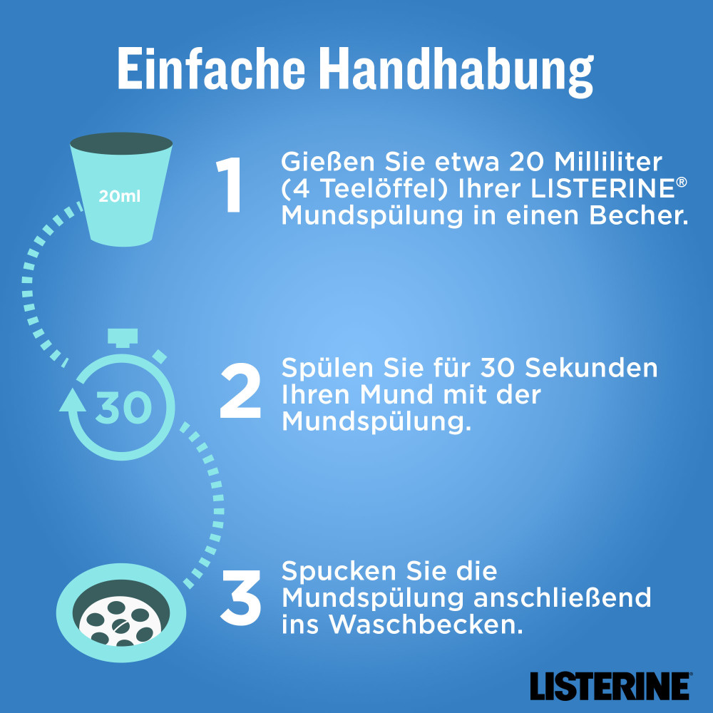 LISTERINE TOTAL CARE ZAHNSTEIN 600 ml Lösung