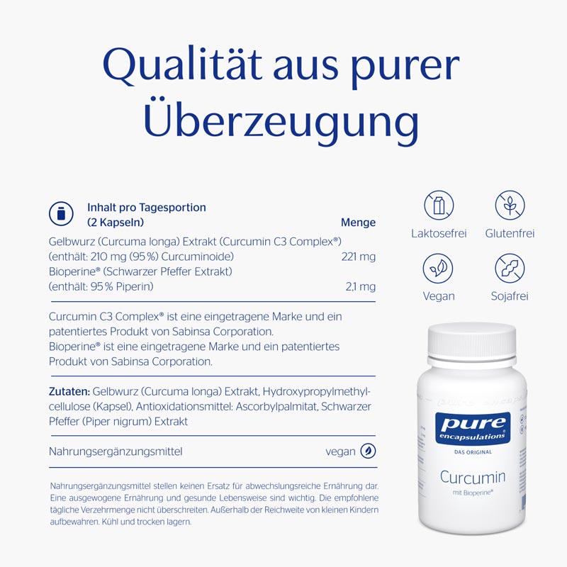 pure encapsulations Curcumin  120 St Kapseln
