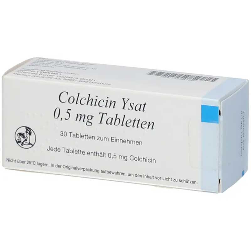 Colchicin Ysat 0,5mg Tabletten  30 St Tabletten