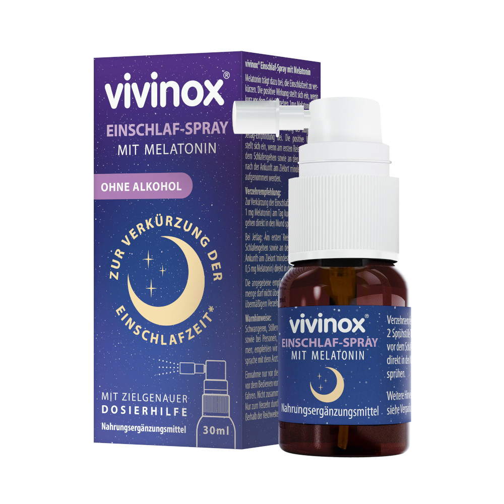 Vivinox Einschlaf-Spray mit Melatonin 30 ml Spray