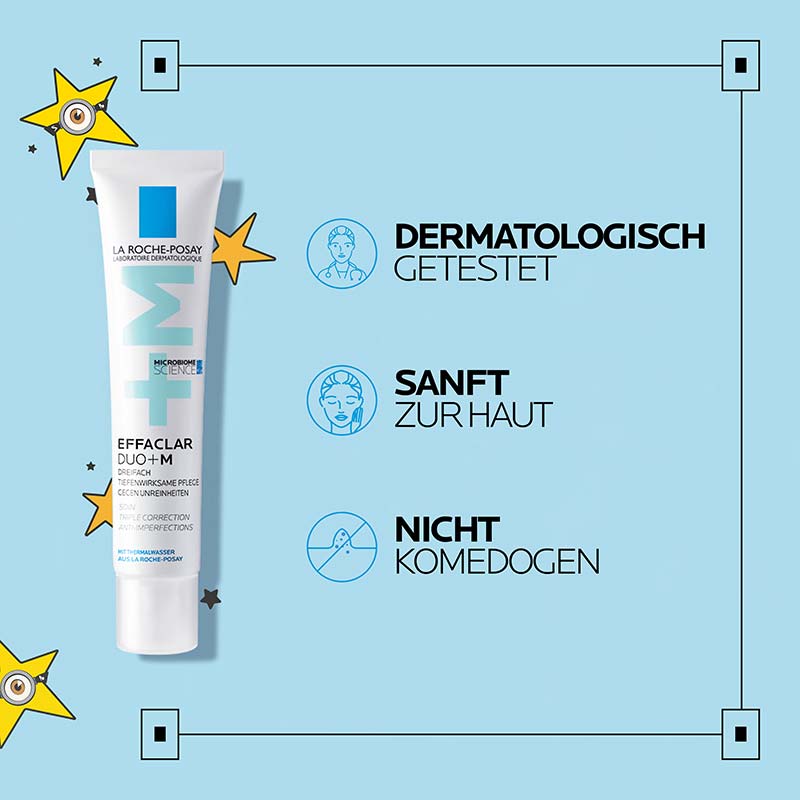 LA ROCHE-POSAY EFFACLAR DUO+M gegen Unreinheiten 40 ml Creme