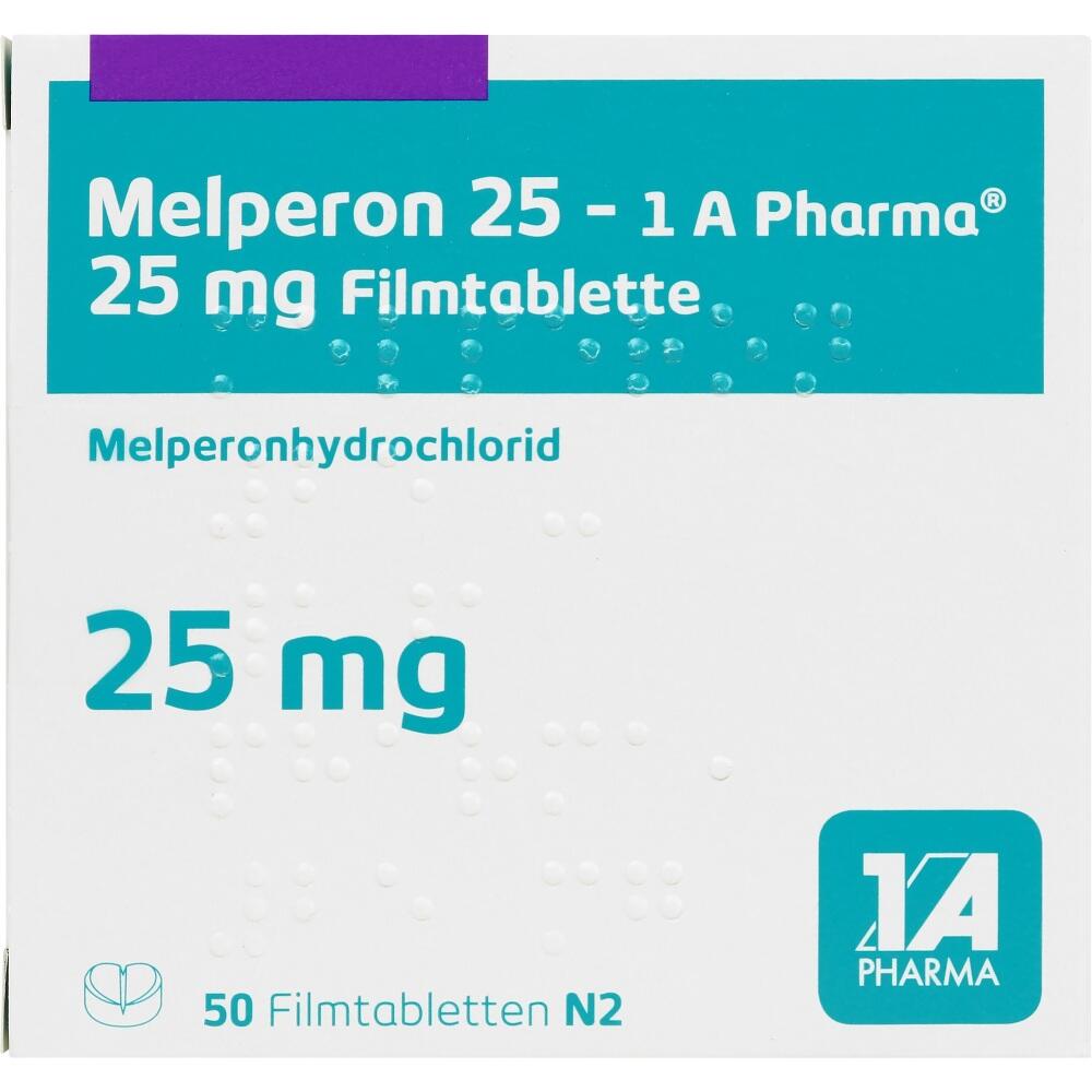 Melperon 25-1 A Pharma 50 St Filmtabletten