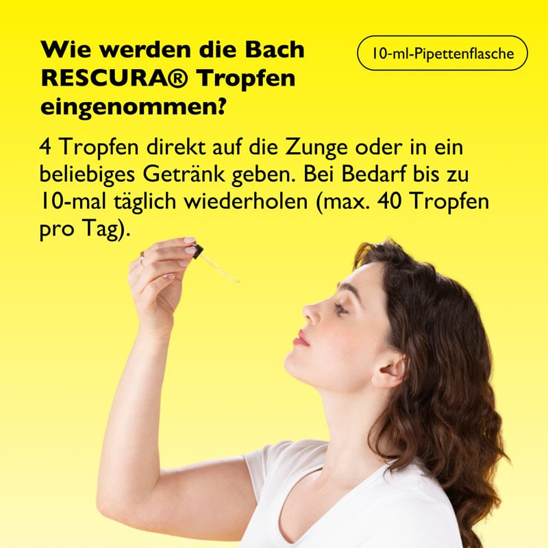 Bach RESCURA ORIGINAL BEI STRESS & ANSPANNUNG 10 ml Tropfen