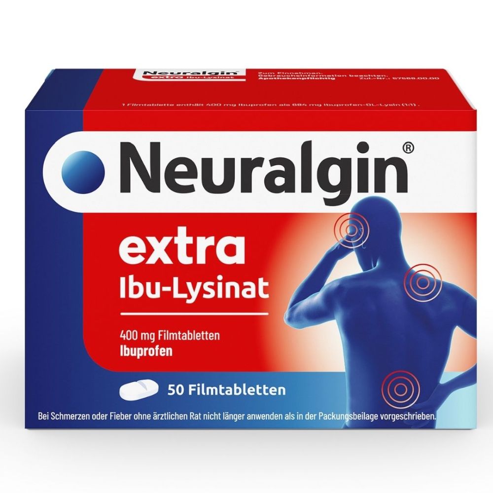 Neuralgin extra Ibu-Lysinat 50 St Filmtabletten