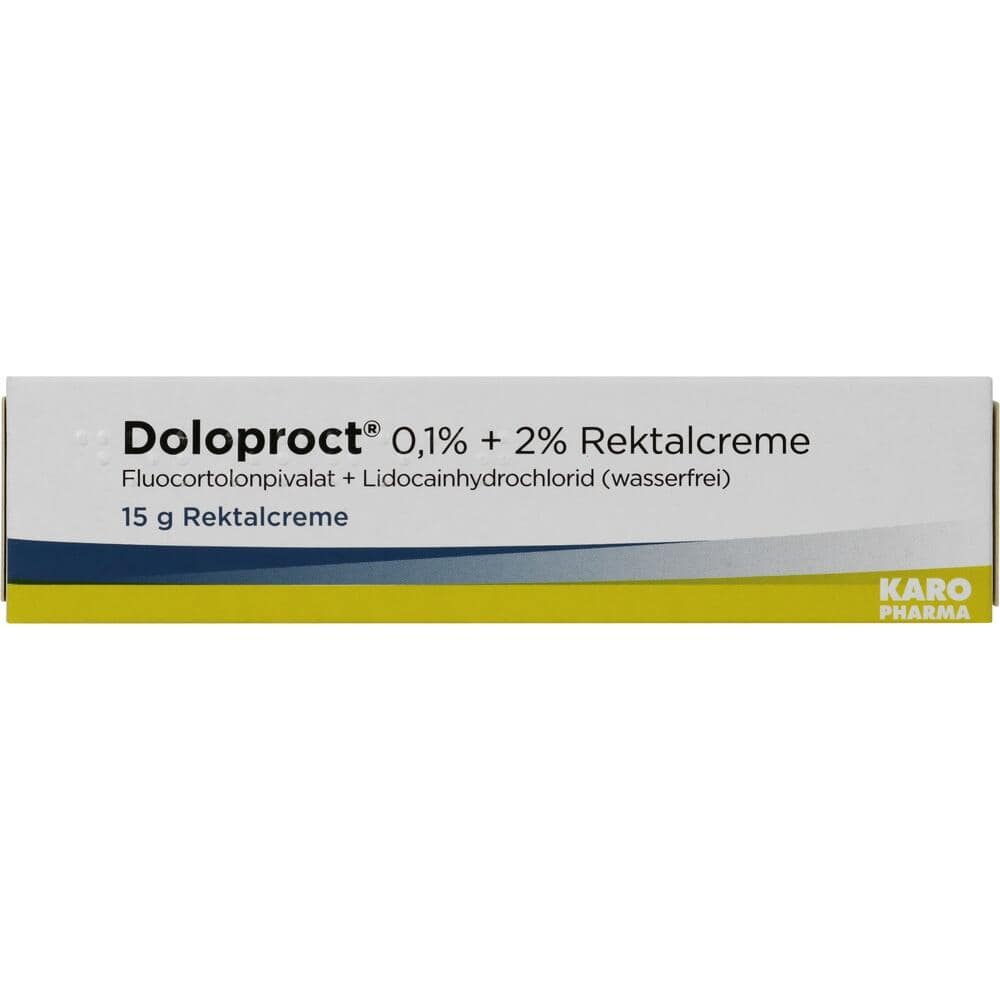 Doloproct 0,1%+2% Rektalcreme 15 g Creme