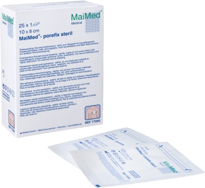 MAIMED porefix steril 10x20 cm 25X1 St