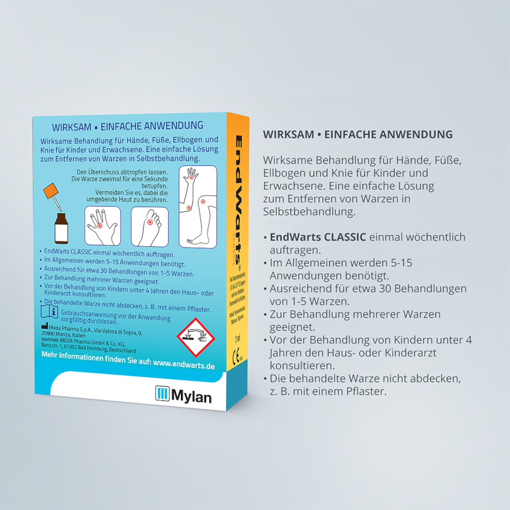 EndWarts CLASSIC  3 ml Lösung