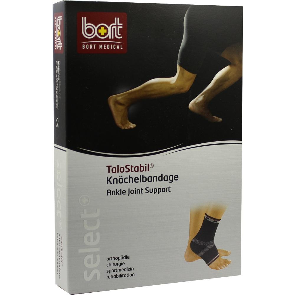 BORT TaloStabil Knöchelst.Sili.rech.medium sch. 1 St Bandage