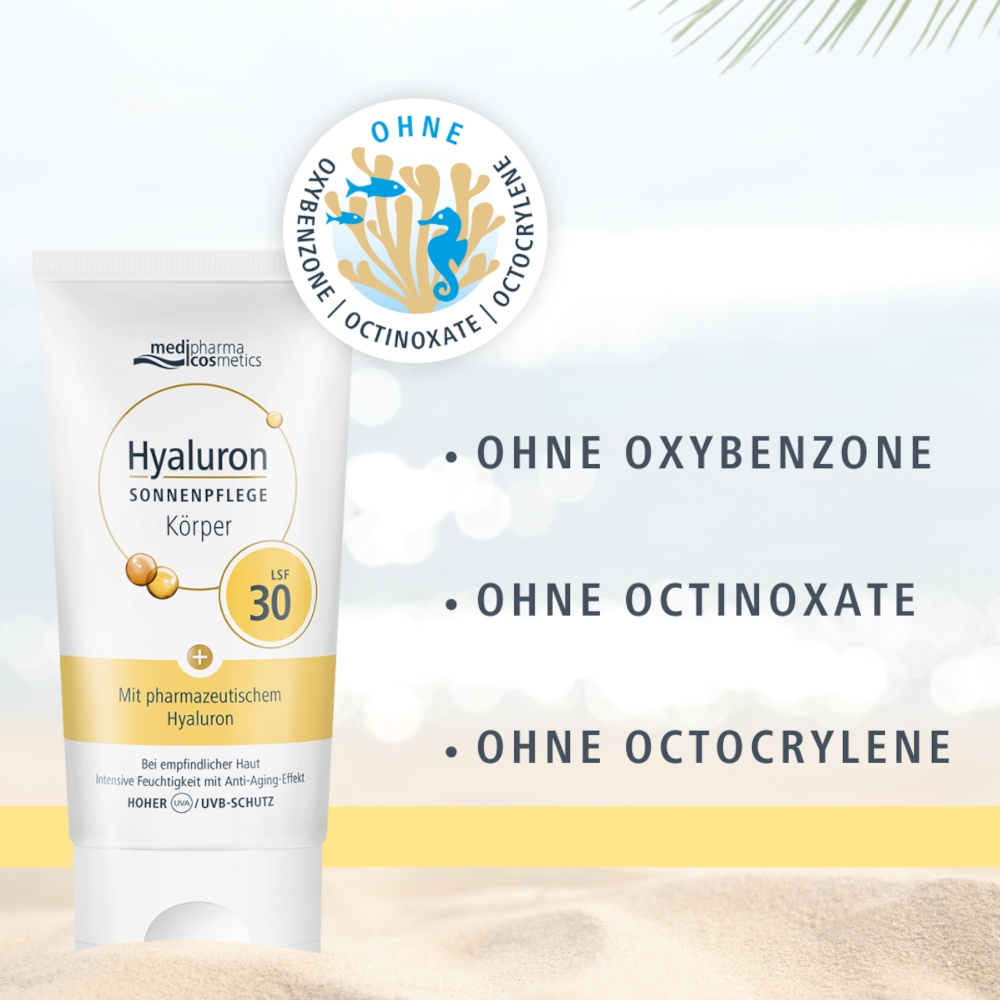 HYALURON Sonnenpflege Körper LSF 30 150 ml Creme