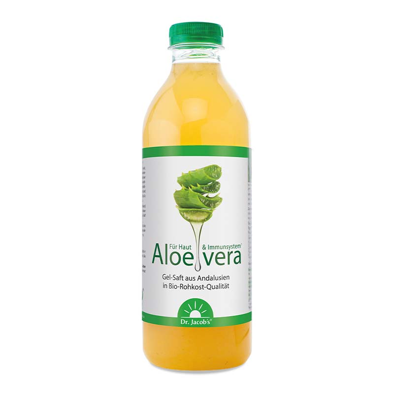 Dr. Jacob's Aloe Vera Gel Saft Bio Rohkost-Qualität Acerola