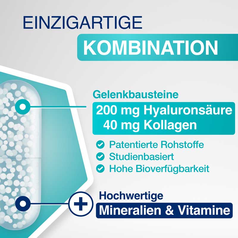GELENCIUM Hyaluron Kollagen 30 St Kapseln
