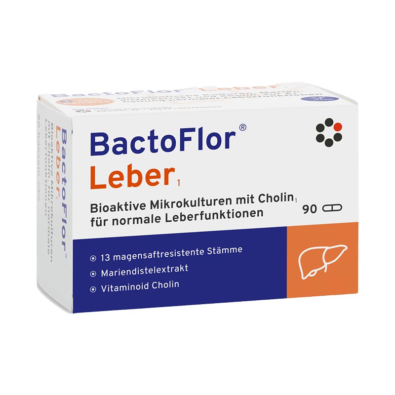 BactoFlor Leber 90 St Hartkapseln