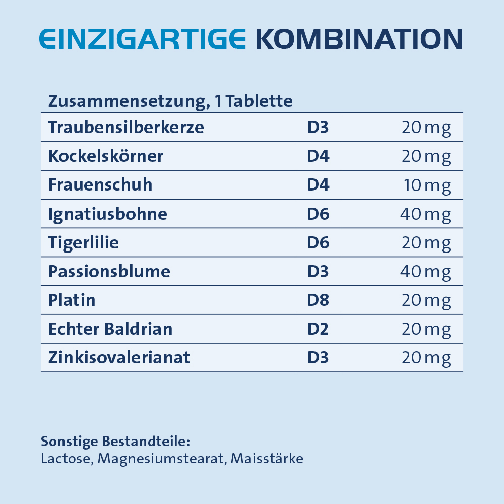 CALMVALERA HEVERT - Bei nervöser Unruhe und Schlafstörungen 200 St Tabletten