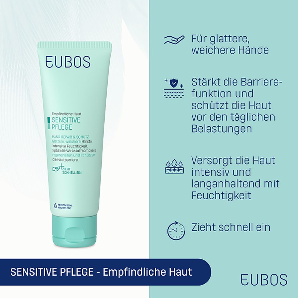 EUBOS SENSITIVE PFLEGE HAND REPAIR & SCHUTZ 75 ml Creme