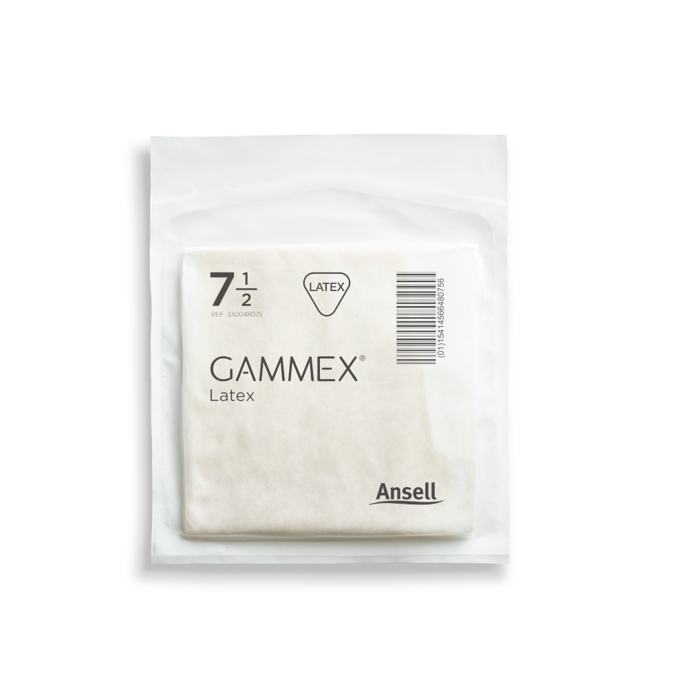GAMMEX Latex Puderfrei OP-Handschuhe Größe 8,0 50X2 St Handschuhe