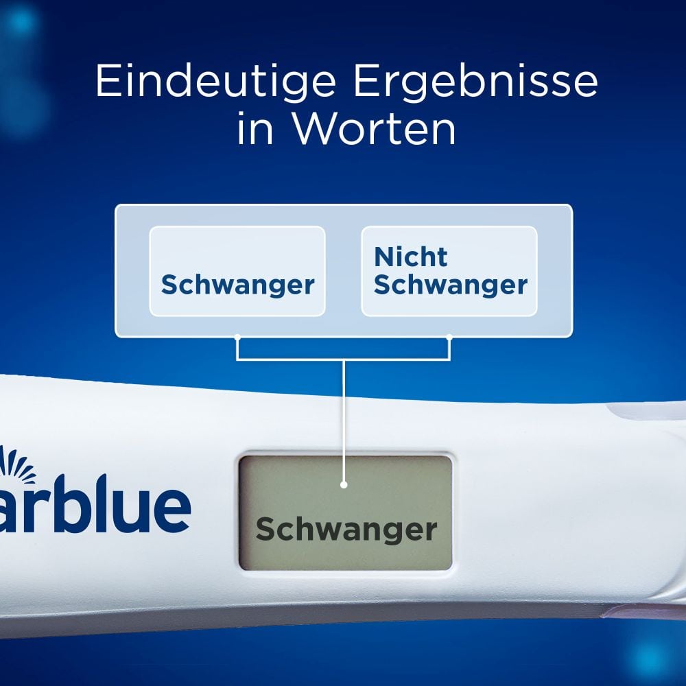 Clearblue Schwangerschaftstest ULTRA FRÜHTEST DIGITAL 2er 2 St Test