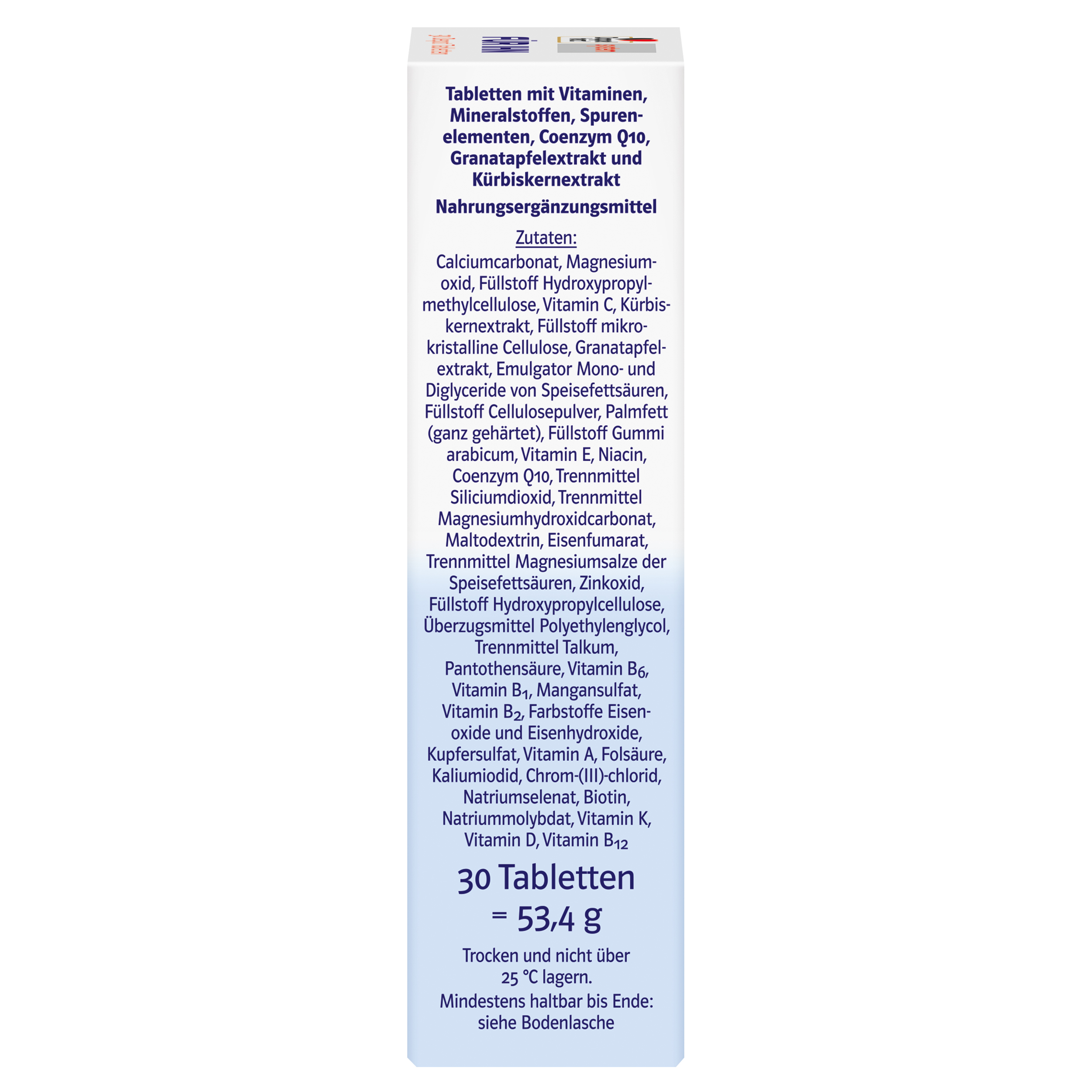 Doppelherz system FÜR IHN VITAMINE UND MINERALSTOFFE 30 St Tabletten