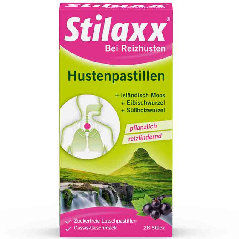 Stilaxx Hustenpastillen 28 Pastillen bei Reizhusten 28 St Lutschpastillen