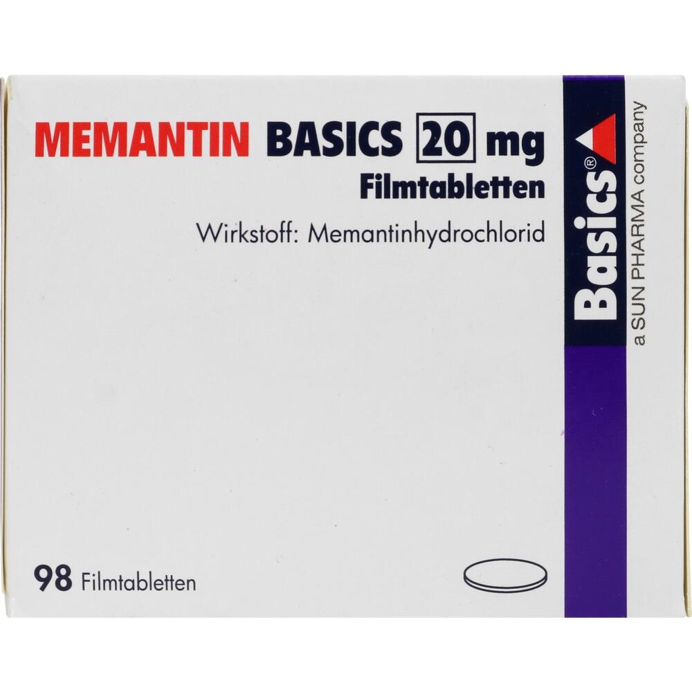 MEMANTIN BASICS 20mg 98 St Filmtabletten