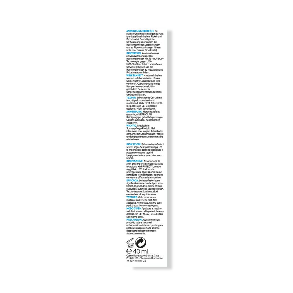 LA ROCHE-POSAY Effaclar Duo+ LSF 30 40 ml Creme
