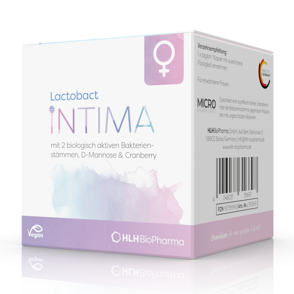 Lactobact INTIMA 30 St Kapseln magensaftresistent