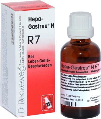 HEPA GASTREU N R 7 Tropfen zum Einnehmen 22 ml Mischung