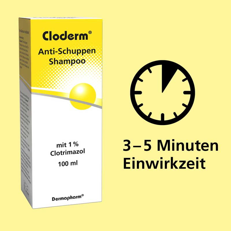 CLODERM Anti Schuppen Shampoo 50 ml Shampoo