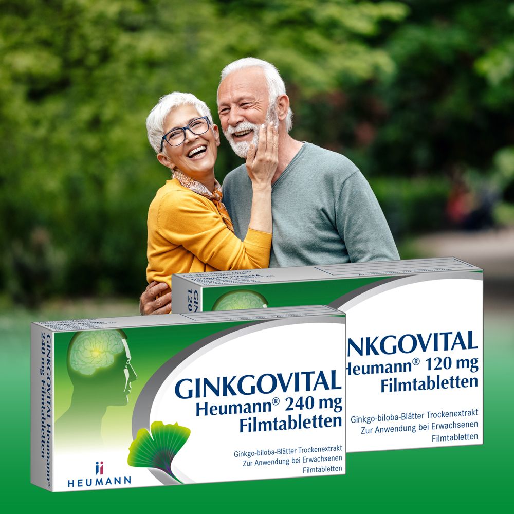 GINKGOVITAL Heumann 120mg 60 St Filmtabletten