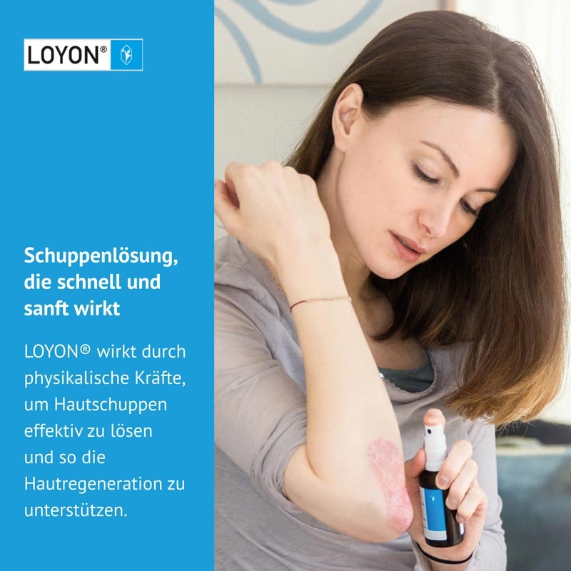 LOYON bei Schuppenflechte, Milchschorf & Kopfgneis 50 ml Lösung 50 ml Lösung