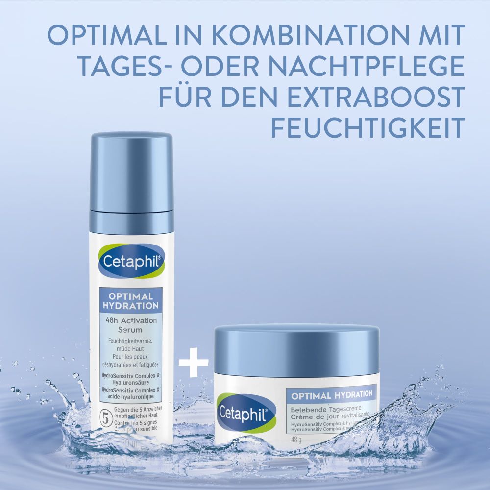 Cetaphil OPTIMAL HYDRATION 48h Activation Serum 30 ml Creme