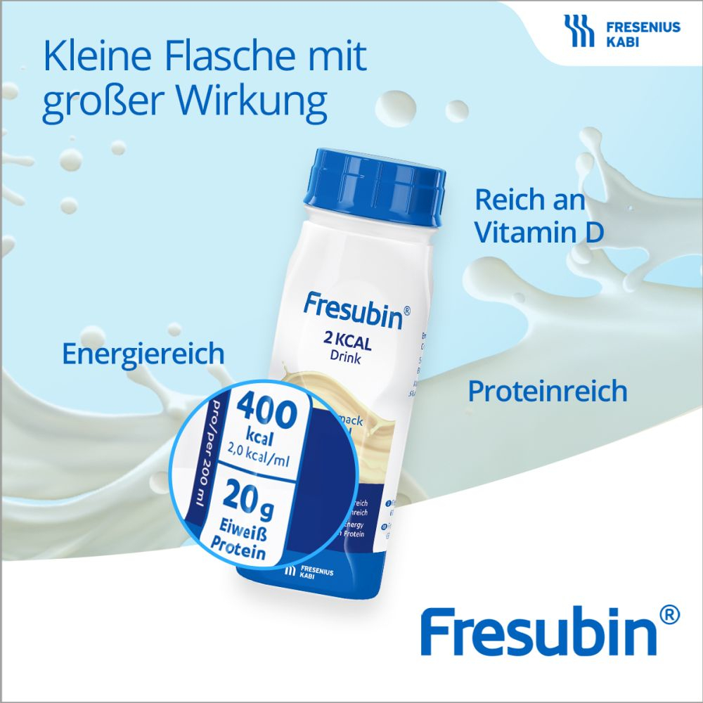 Fresubin 2 kcal Neutral hochkalorische Trinknahrung  24X200 ml Lösung