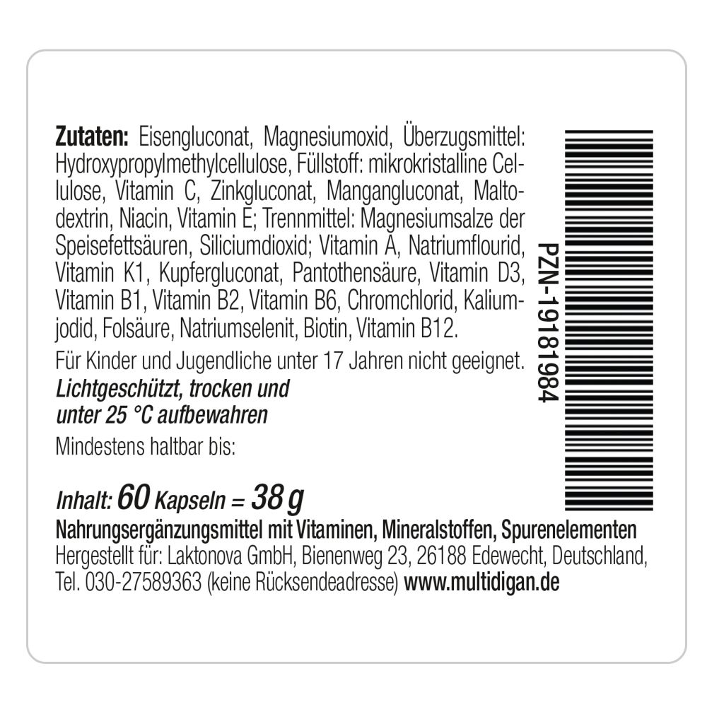 MULTIdigan 60 St Kapseln
