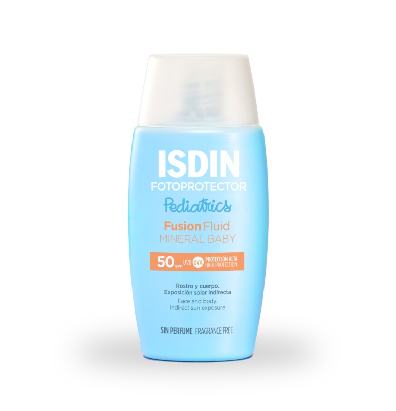 ISDIN Fotoprotector Pediatrics Fusion Fluid MINERAL BABY LSF 50 50 ml Emulsion
