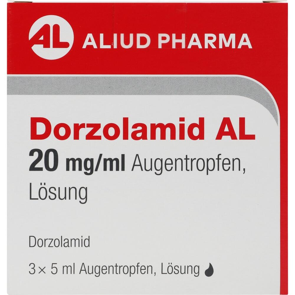 DORZOLAMID AL 20mg/ml 3X5 ml Augentropfen