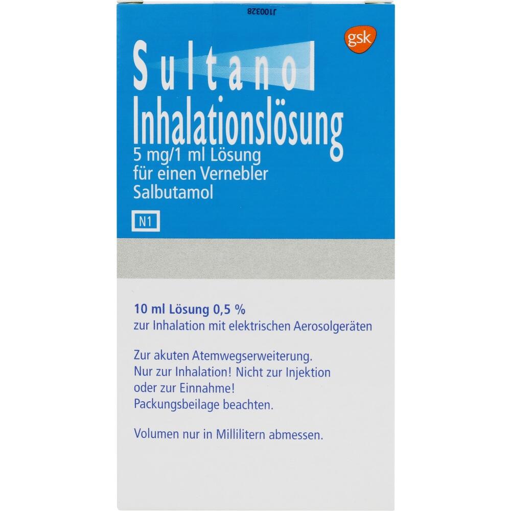 Sultanol Inhalationslösung 10 ml Lösung für einen Vernebler