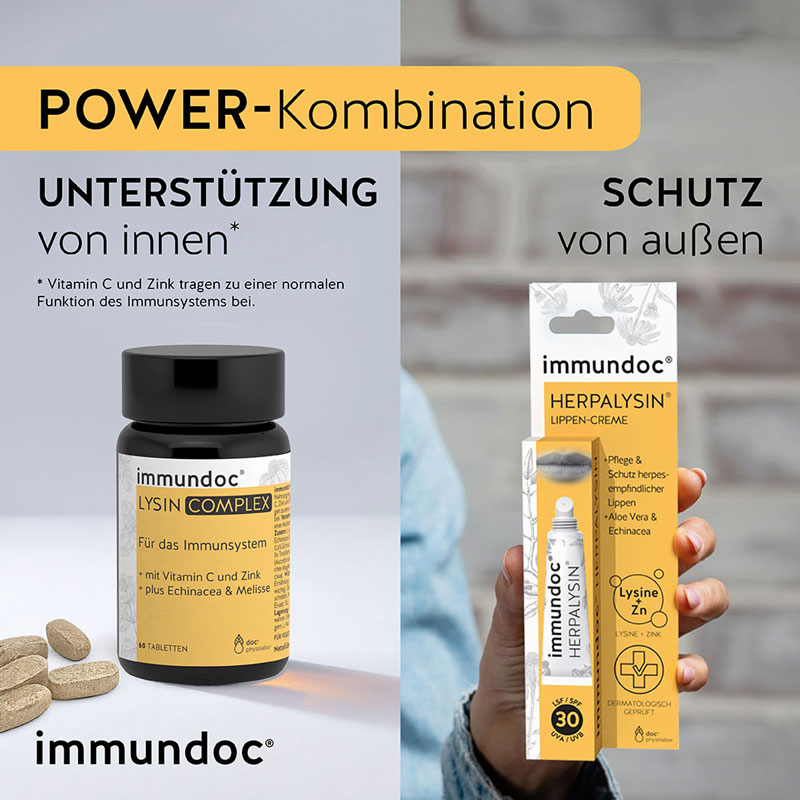 immundoc HERPALYSIN LIPPENHERPES-CREME 7 ml Creme