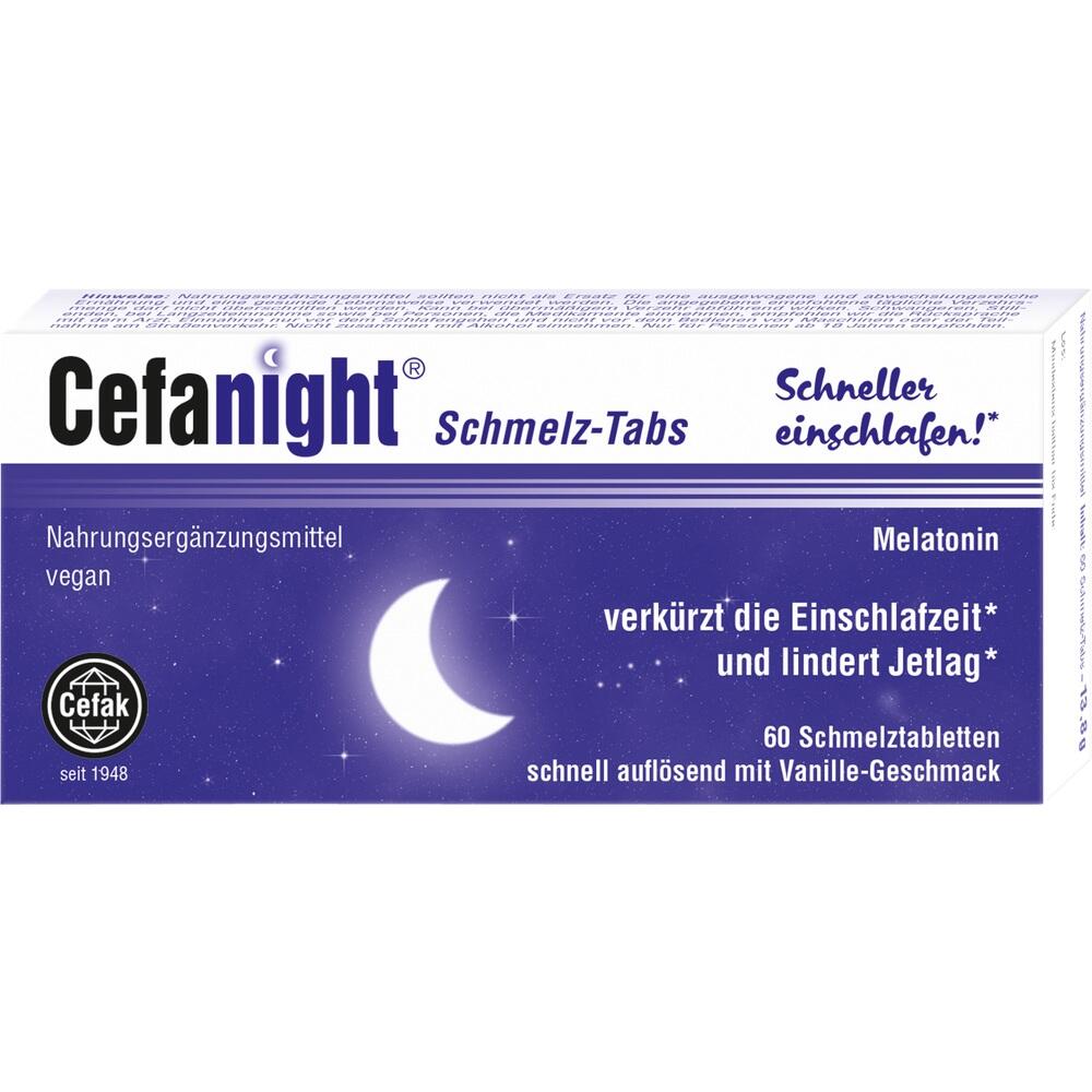 Cefanight Schmelz-Tabs 60 St Schmelztabletten