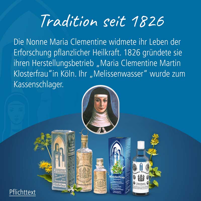 Klosterfrau Melissengeist Konzentrat 235 ml Flüssigkeit