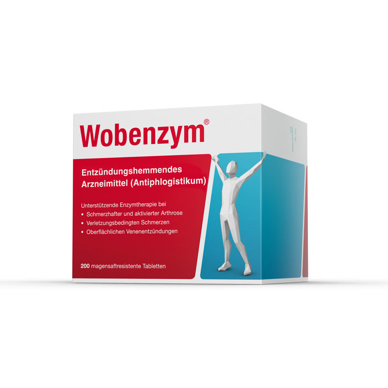 Wobenzym 200 St Tabletten magensaftresistent