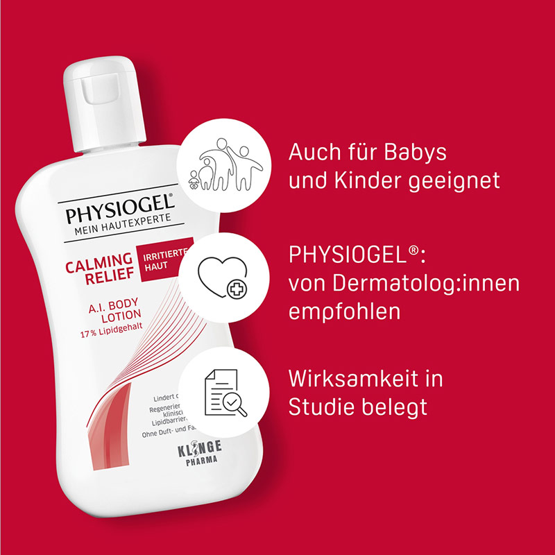 PHYSIOGEL Calming Relief A.I. Body Lotion irritierte Haut  200 ml Lotion