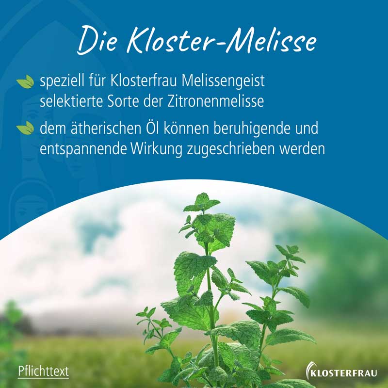 Klosterfrau Melissengeist Konzentrat 47 ml Flüssigkeit