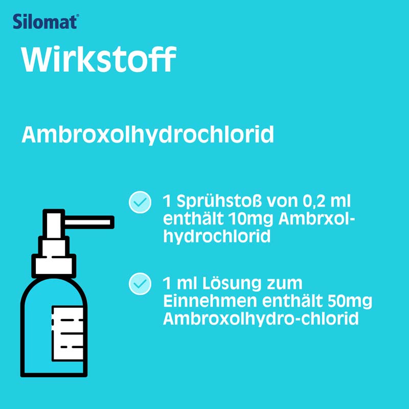 Silomat Hustenlöser Spray 13 ml Lösung zum Einnehmen