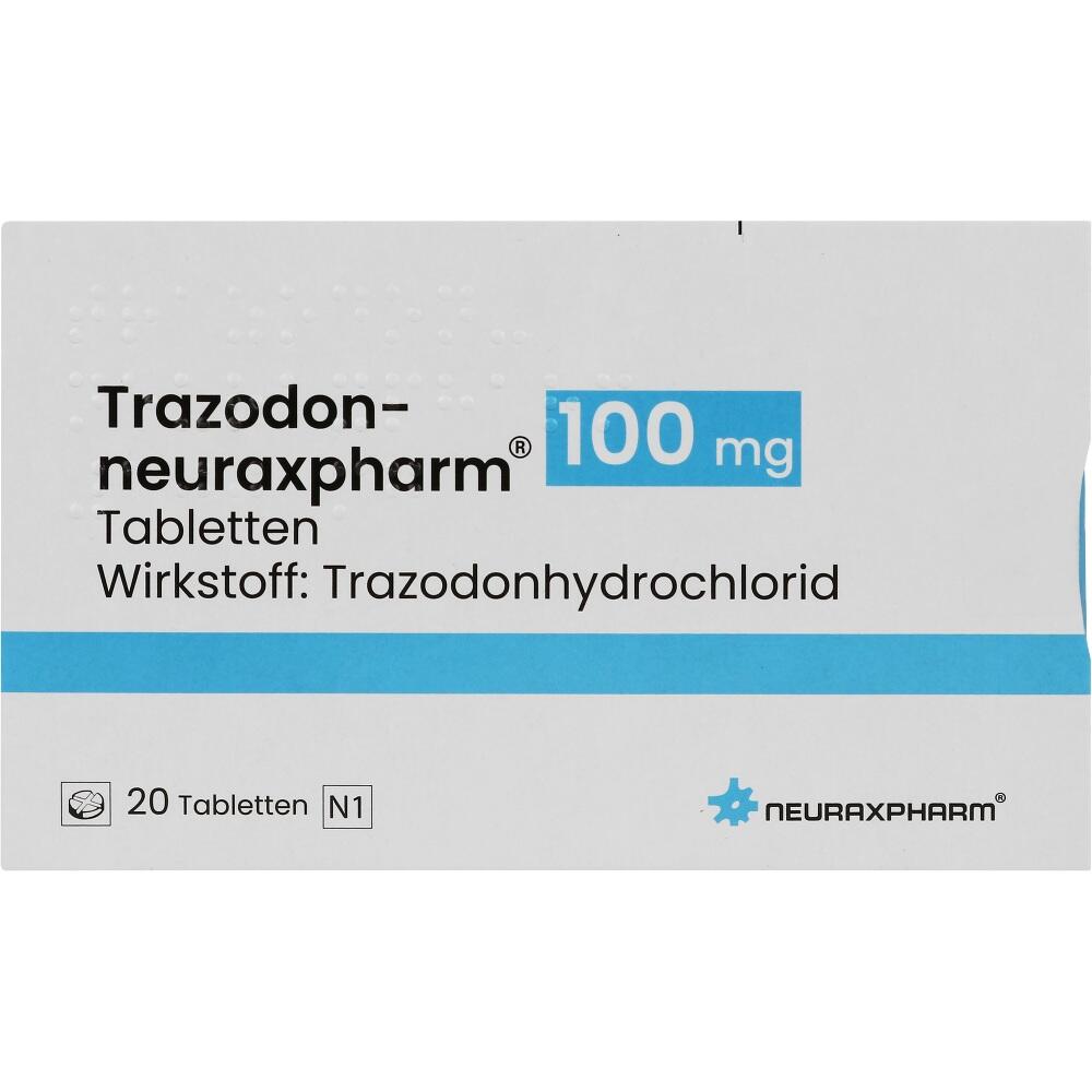 Trazodon-neuraxpharm 100 mg 20 St Tabletten