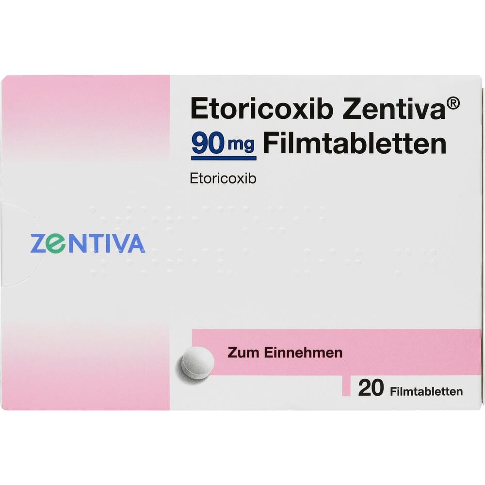 Etoricoxib Zentiva 90mg 20 St Filmtabletten